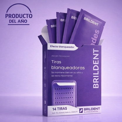 Tiras blanqueadoras con tecnología violeta v34